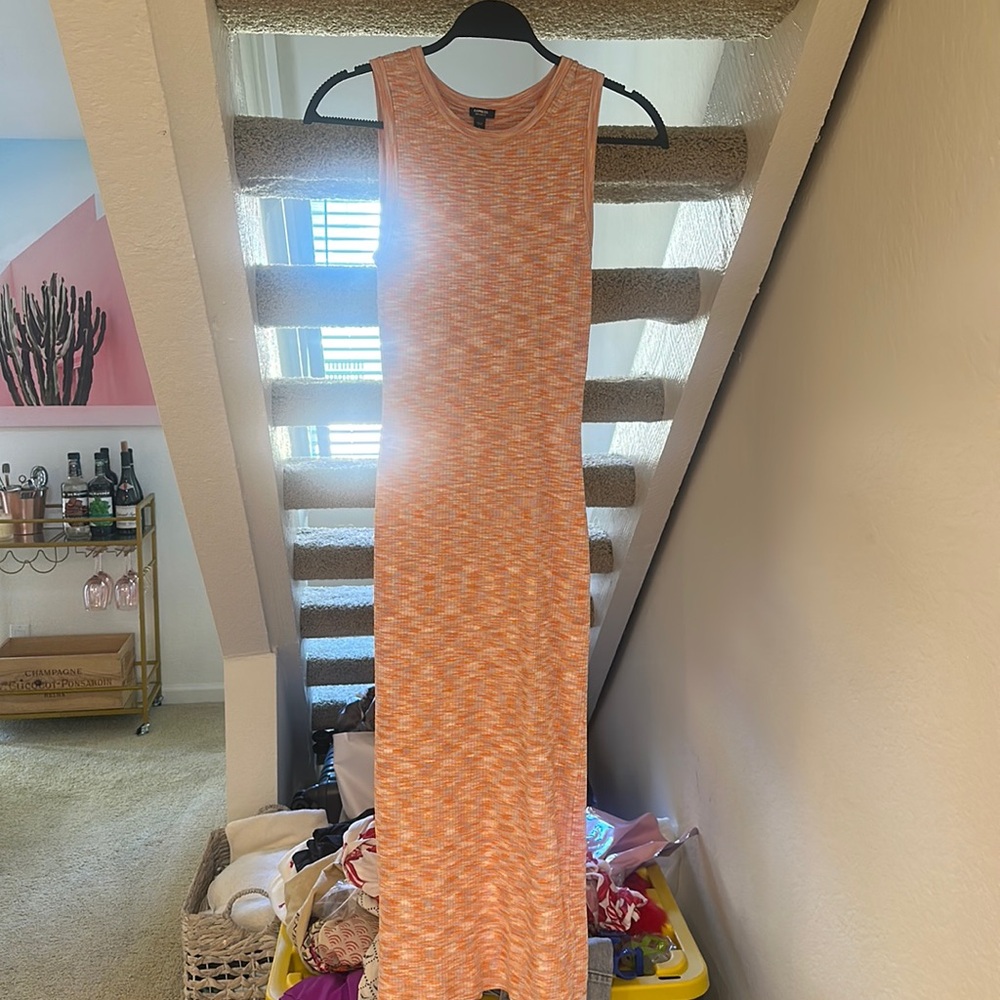 Express ribbed tank dress